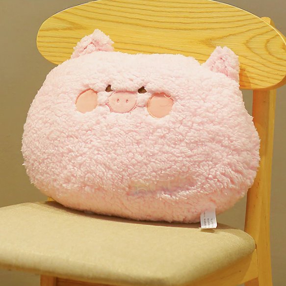 Round Fluffy Animal Pillow Plushie Collection – Kawaiies