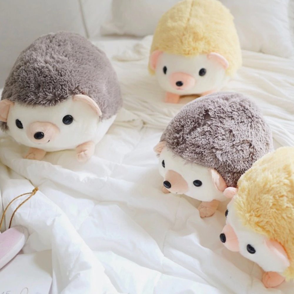 Cookie and Cream Hedgehog - Kawaiies - Adorable - Cute - Plushies - Plush - Kawaii