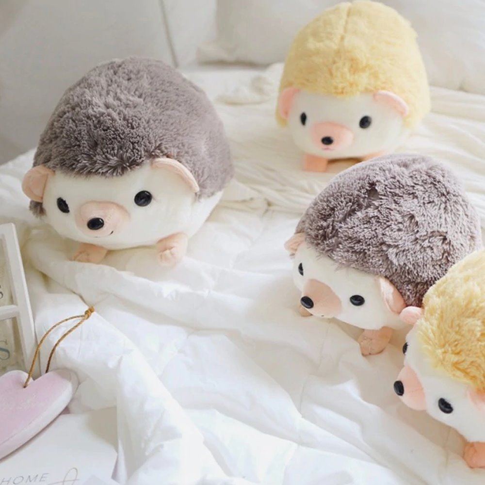 Cookie and Cream Hedgehog - Kawaiies - Adorable - Cute - Plushies - Plush - Kawaii