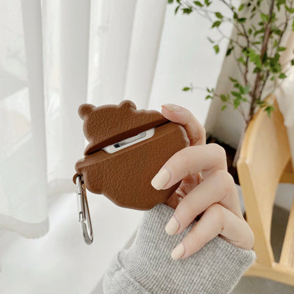 Cookie Bear Airpods Case (1&2&Pro) - Kawaiies - Adorable - Cute - Plushies - Plush - Kawaii
