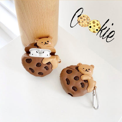 Cookie Bear Airpods Case (1&2&Pro) - Kawaiies - Adorable - Cute - Plushies - Plush - Kawaii