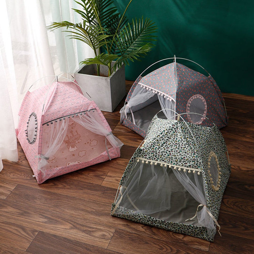 Cool Breezy Tent Cat Bed - Kawaiies - Adorable - Cute - Plushies - Plush - Kawaii