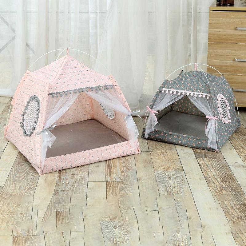 Cool Breezy Tent Cat Bed - Kawaiies - Adorable - Cute - Plushies - Plush - Kawaii