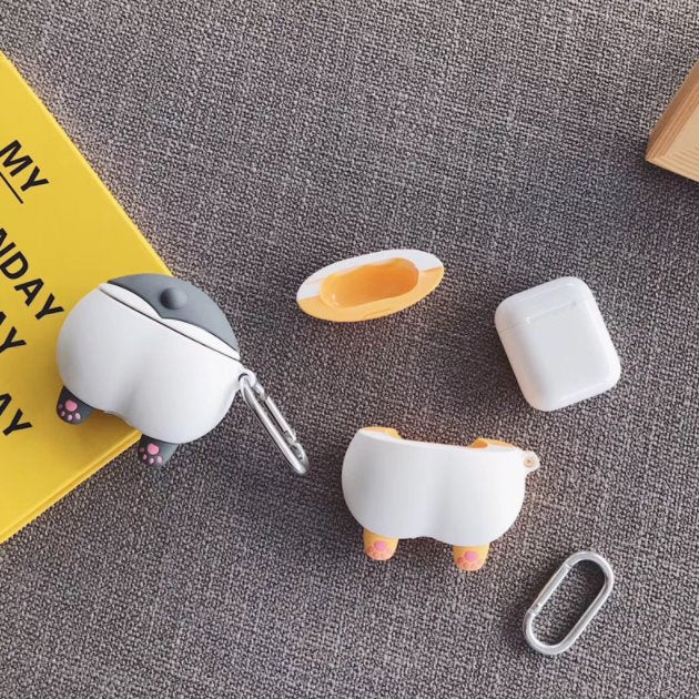 Corgi Butt Airpods Case (1&2) - Kawaiies - Adorable - Cute - Plushies - Plush - Kawaii
