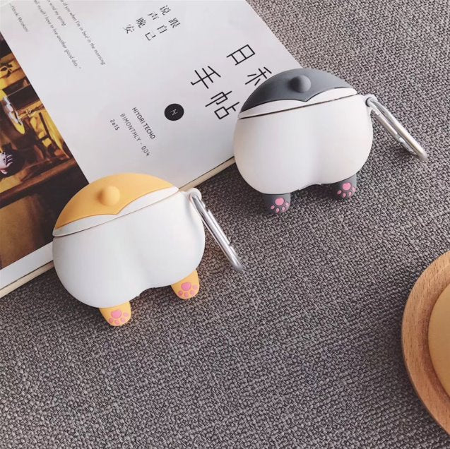 Corgi Butt Airpods Case (1&2) - Kawaiies - Adorable - Cute - Plushies - Plush - Kawaii