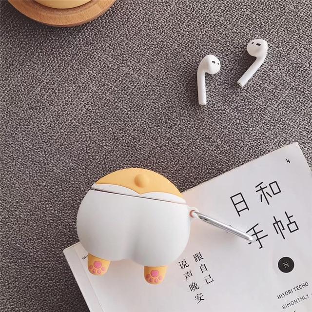 Corgi Butt Airpods Case (1&2) - Kawaiies - Adorable - Cute - Plushies - Plush - Kawaii