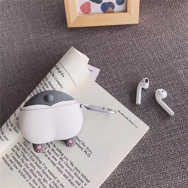 Corgi Butt Airpods Case (1&2) - Kawaiies - Adorable - Cute - Plushies - Plush - Kawaii