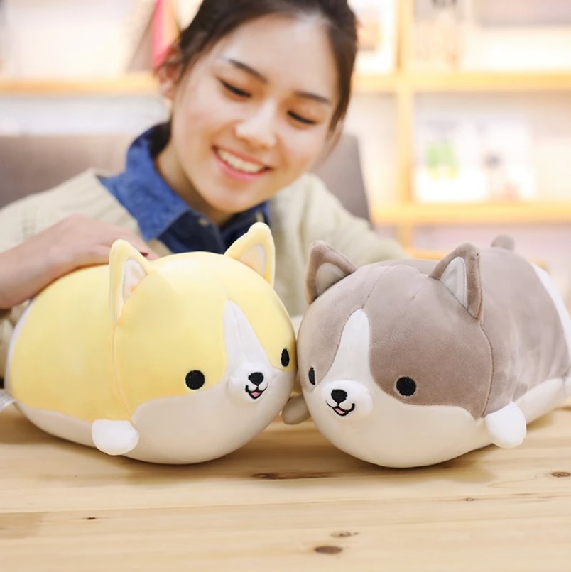 Corgi Cuddle Buddies - Kawaiies - Adorable - Cute - Plushies - Plush - Kawaii