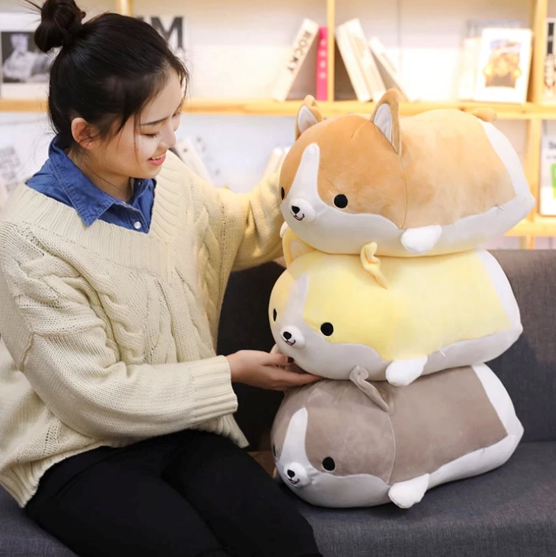 Corgi Cuddle Buddies - Kawaiies - Adorable - Cute - Plushies - Plush - Kawaii