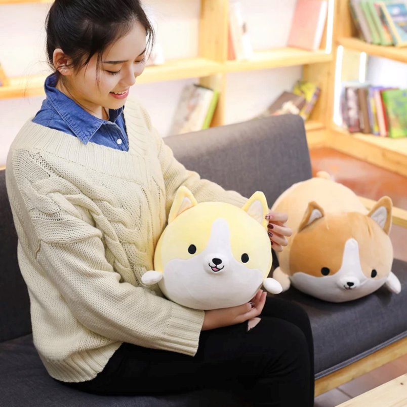 Corgi Cuddle Buddies - Kawaiies - Adorable - Cute - Plushies - Plush - Kawaii