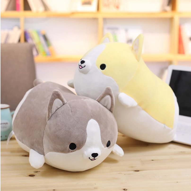 Corgi Cuddle Buddies - Kawaiies - Adorable - Cute - Plushies - Plush - Kawaii