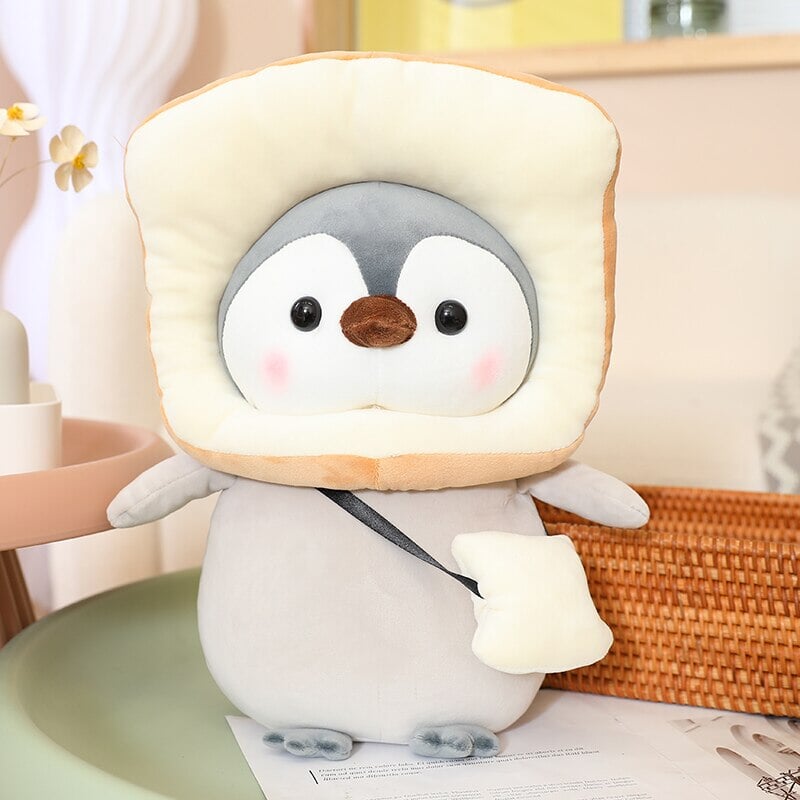 kawaiies-softtoys-plushies-kawaii-plush-Costume Party Penguin Squad | NEW Soft toy Bread 10in / 25cm 