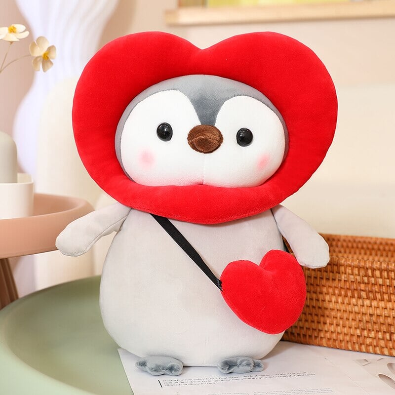 kawaiies-softtoys-plushies-kawaii-plush-Costume Party Penguin Squad | NEW Soft toy Heart 10in / 25cm 