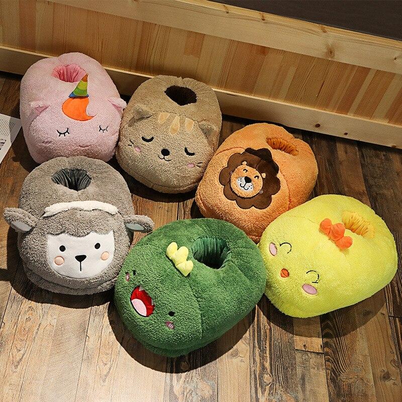 Cosy 2-in-1 Animal Plush Slipper - Kawaiies - Adorable - Cute - Plushies - Plush - Kawaii