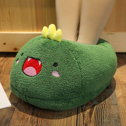 Cosy 2-in-1 Animal Plush Slipper - Kawaiies - Adorable - Cute - Plushies - Plush - Kawaii
