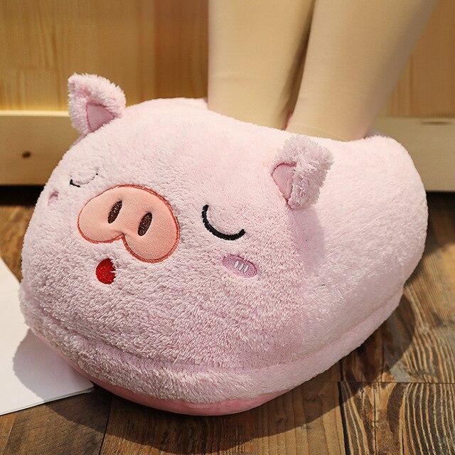 Cosy 2-in-1 Animal Plush Slipper - Kawaiies - Adorable - Cute - Plushies - Plush - Kawaii