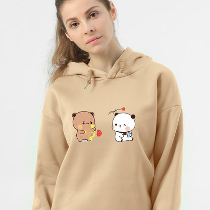Couple Bear Hoodie - Kawaiies - Adorable - Cute - Plushies - Plush - Kawaii