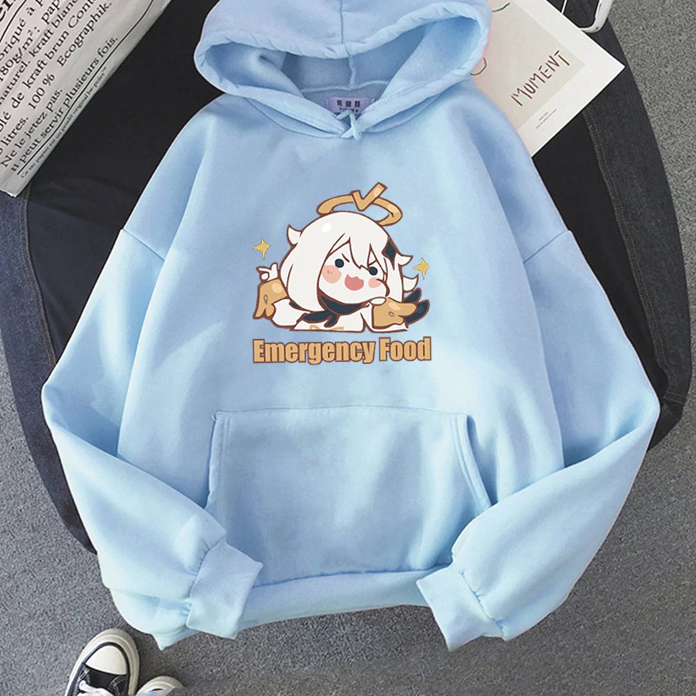 Cute Anime Emergency Food Hoodies - Kawaiies - Adorable - Cute - Plushies - Plush - Kawaii