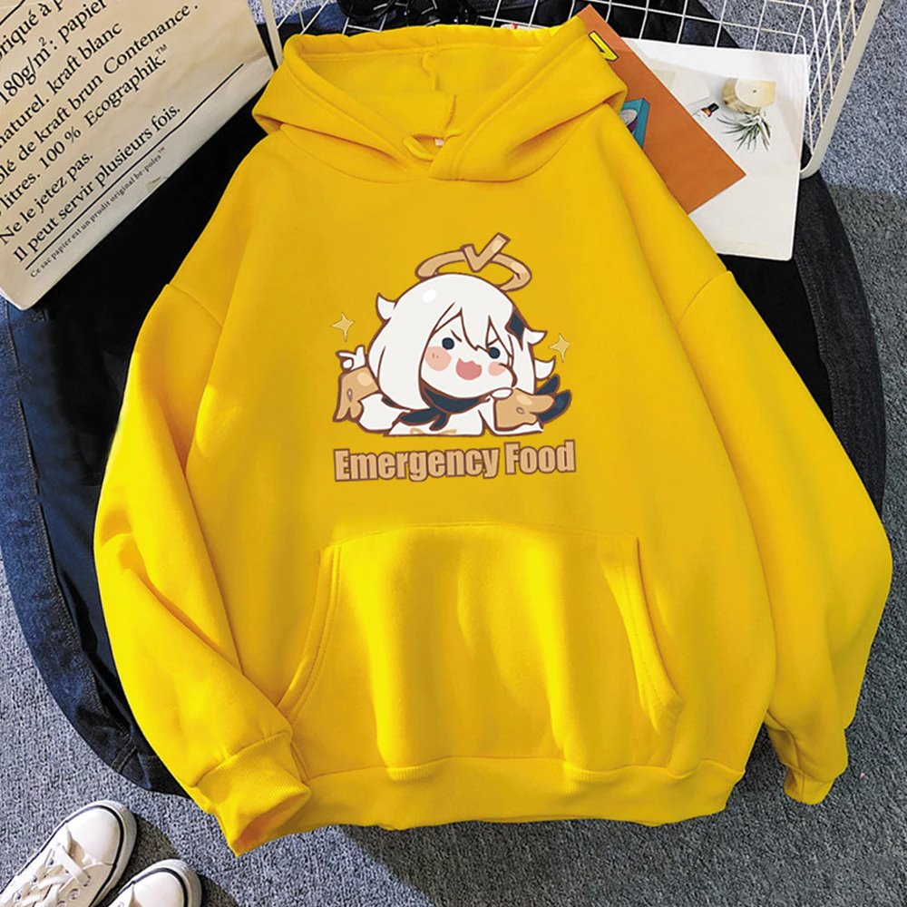 Cute Anime Emergency Food Hoodies - Kawaiies - Adorable - Cute - Plushies - Plush - Kawaii