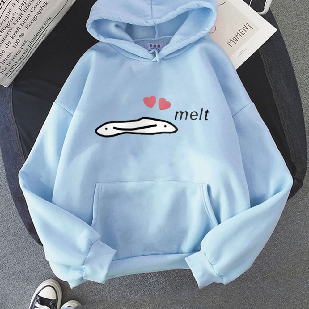 Cute Anime Melting Heart Hoodie – Kawaiies