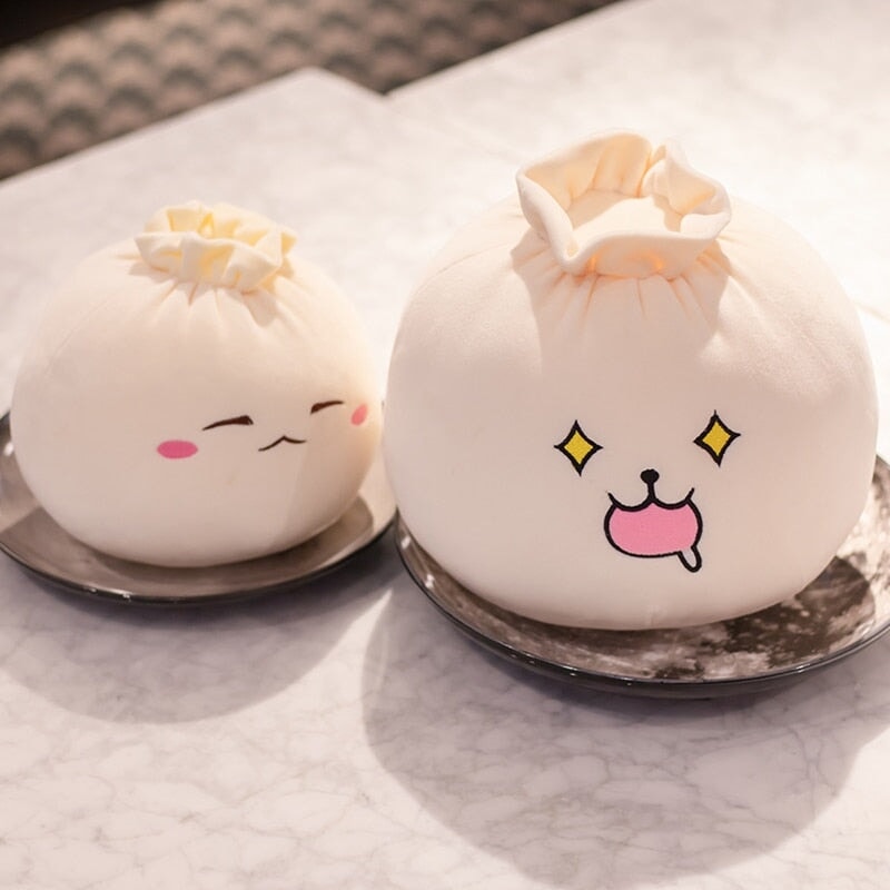 Cute Bao Bun Plushies - Kawaiies - Adorable - Cute - Plushies - Plush - Kawaii