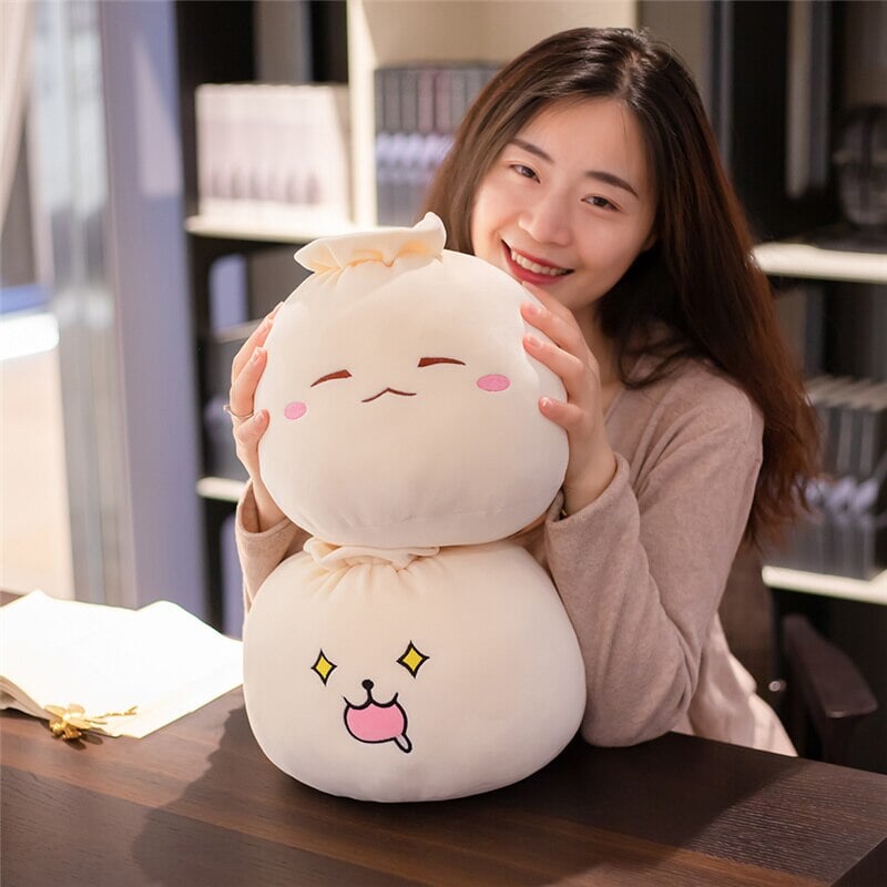 Cute Bao Bun Plushies - Kawaiies - Adorable - Cute - Plushies - Plush - Kawaii