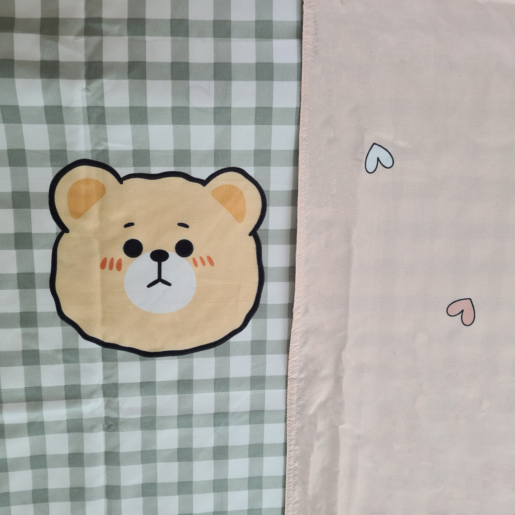 Cute Bear Print Bedding Set - Kawaiies - Adorable - Cute - Plushies - Plush - Kawaii