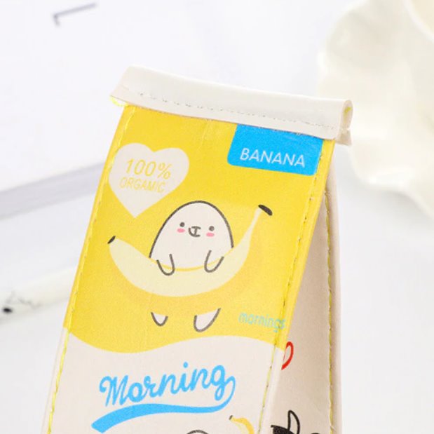 Cute Carton Milk Pencil Case - Kawaiies - Adorable - Cute - Plushies - Plush - Kawaii