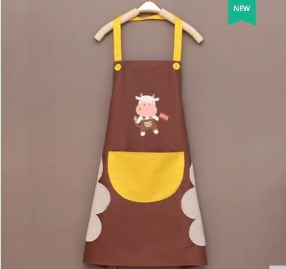 Cute Cow Print Waterproof Apron - Kawaiies - Adorable - Cute - Plushies - Plush - Kawaii