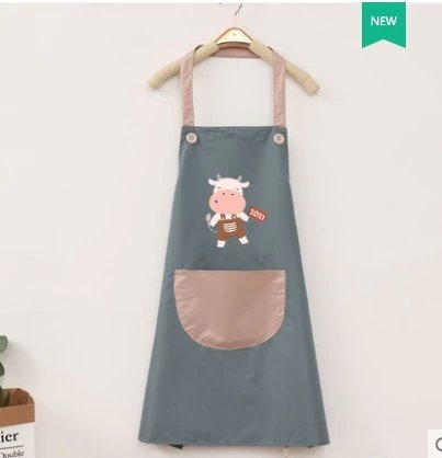 Cute Cow Print Waterproof Apron V2 - Kawaiies - Adorable - Cute - Plushies - Plush - Kawaii