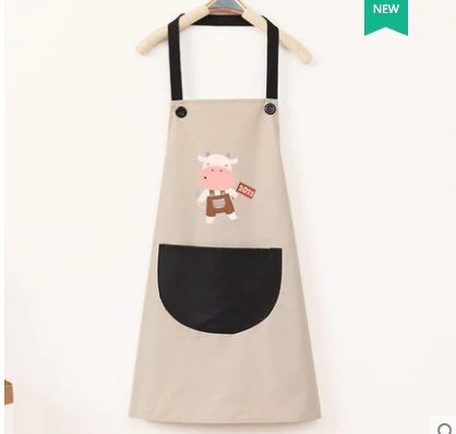 Cute Cow Print Waterproof Apron V2 - Kawaiies - Adorable - Cute - Plushies - Plush - Kawaii