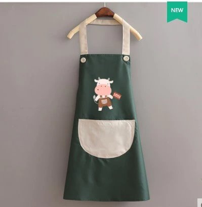 Cute Cow Print Waterproof Apron V2 - Kawaiies - Adorable - Cute - Plushies - Plush - Kawaii