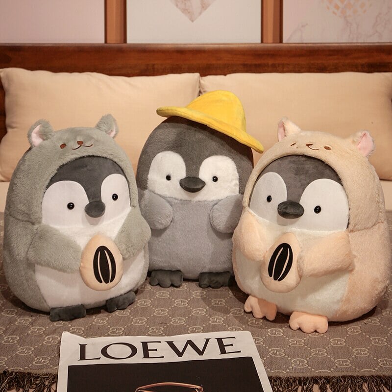 Cute Cuddly Penguin Plushie Family | NEW - Kawaiies - Adorable - Cute - Plushies - Plush - Kawaii