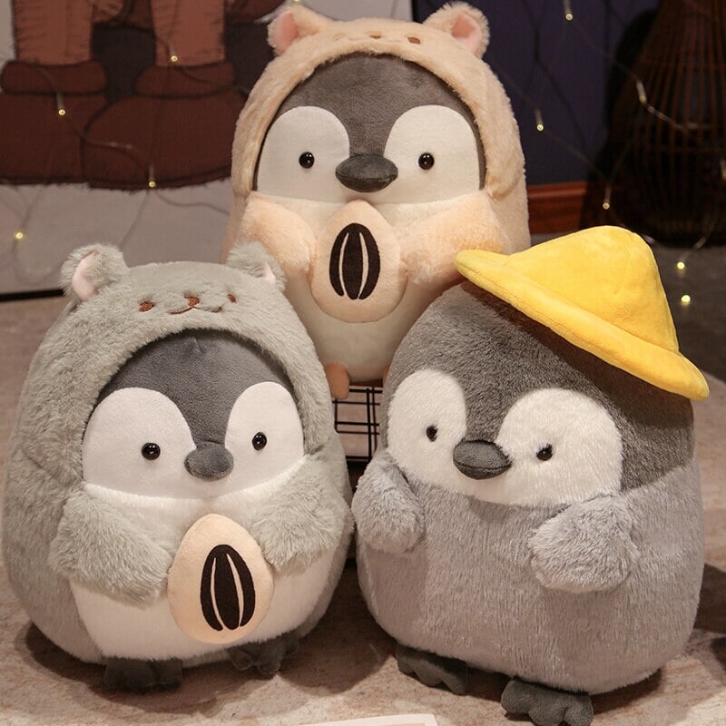 Cute Cuddly Penguin Plushie Family | NEW - Kawaiies - Adorable - Cute - Plushies - Plush - Kawaii
