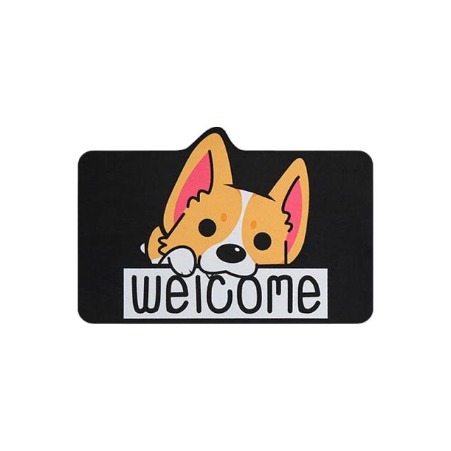 Cute Dog Bathroom Mat - Kawaiies - Adorable - Cute - Plushies - Plush - Kawaii