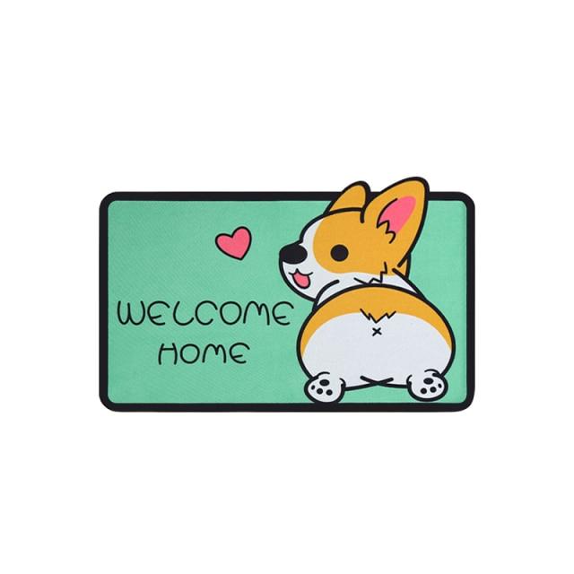 Cute Dog Bathroom Mat - Kawaiies - Adorable - Cute - Plushies - Plush - Kawaii