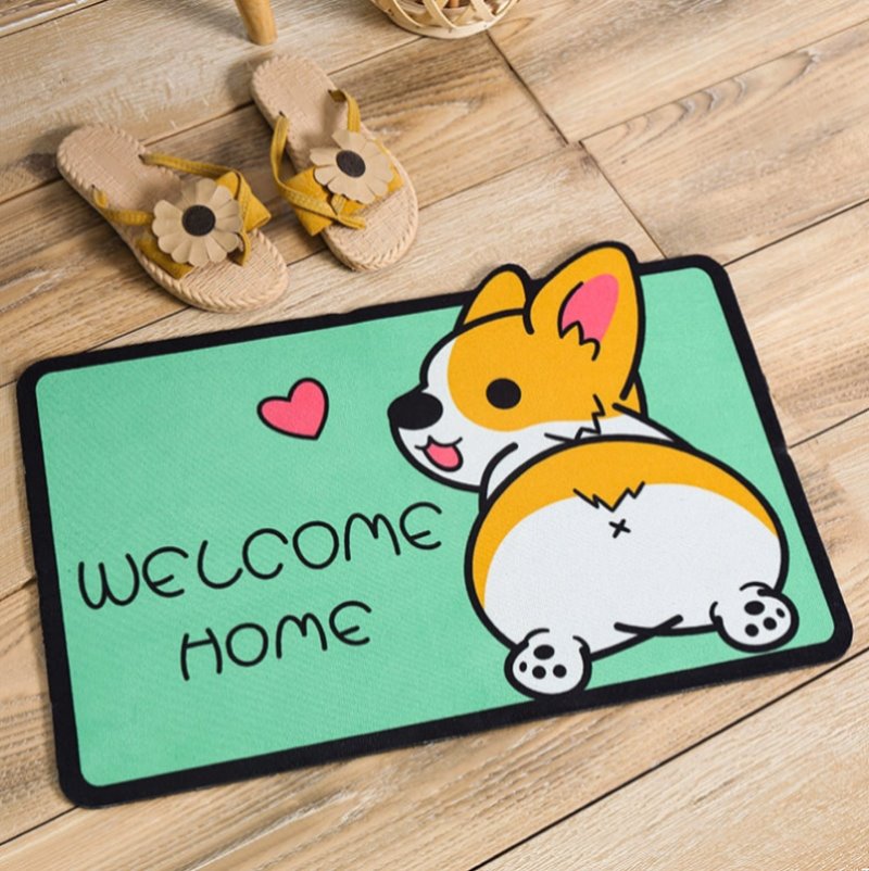 Circle Oval Bear Bunny Bathroom Mat Collection – Kawaiies