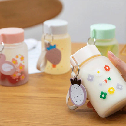 Cute Flowers Small Water Bottle - Kawaiies - Adorable - Cute - Plushies - Plush - Kawaii