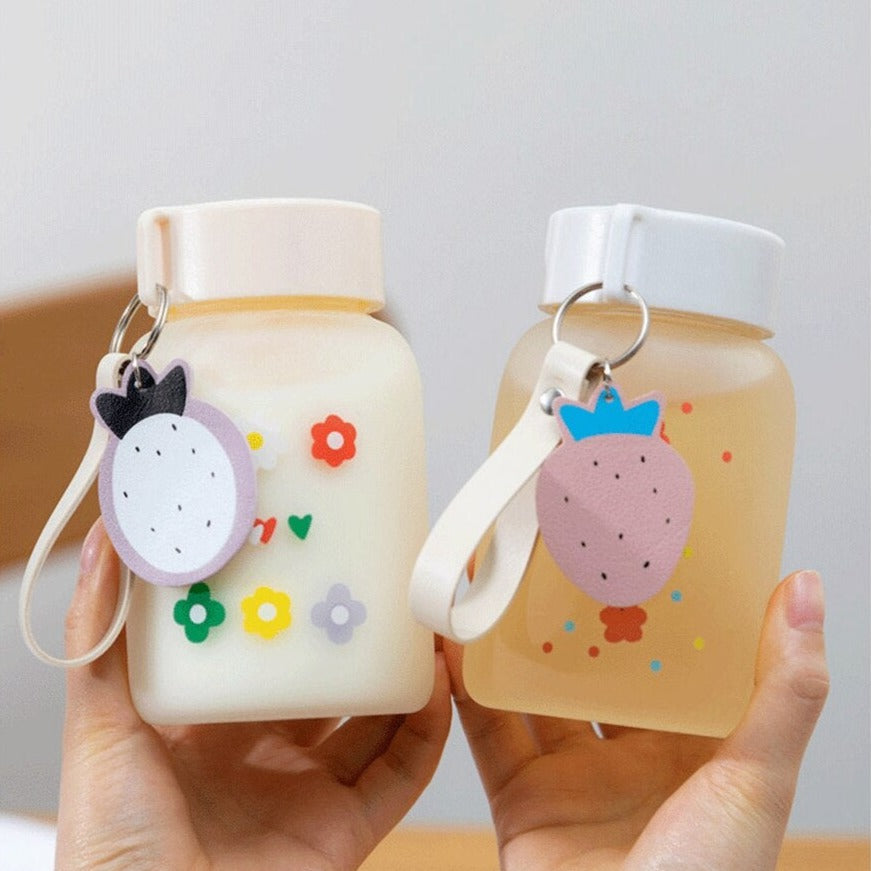 Cute Flowers Small Water Bottle - Kawaiies - Adorable - Cute - Plushies - Plush - Kawaii
