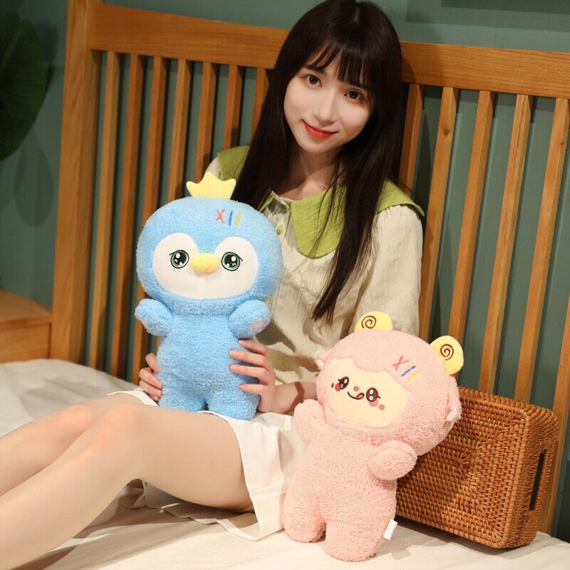 Cute Fluffy Animal Plushie Mascots - Kawaiies - Adorable - Cute - Plushies - Plush - Kawaii