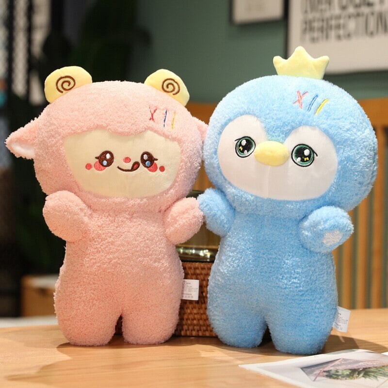 Cute Fluffy Animal Plushie Mascots - Kawaiies - Adorable - Cute - Plushies - Plush - Kawaii