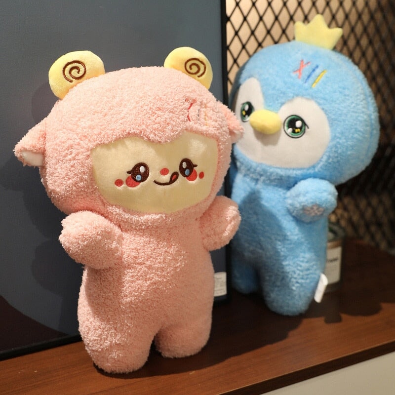 Cute Fluffy Animal Plushie Mascots - Kawaiies - Adorable - Cute - Plushies - Plush - Kawaii