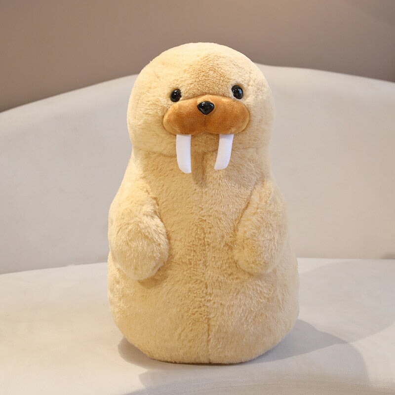 kawaiies-softtoys-plushies-kawaii-plush-Cute Fluffy Penguin Walrus Plushies Soft toy Walrus 14in / 35cm 