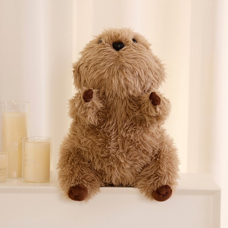 Cute Hairy Beaver Plush | NEW - Kawaiies - Adorable - Cute - Plushies - Plush - Kawaii