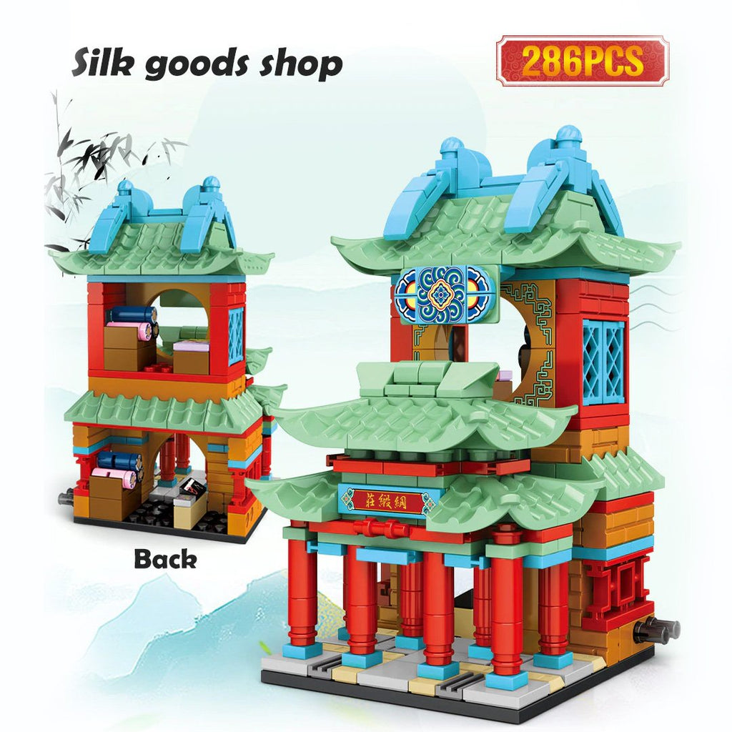 Jiangsu Streets Stores Set 2 Building Sets - Kawaiies - Adorable - Cute - Plushies - Plush - Kawaii