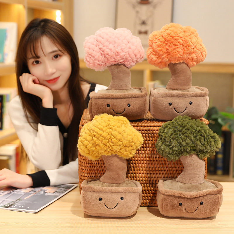 Cute Little Bonsai Tree Buddy Plushies - Kawaiies - Adorable - Cute - Plushies - Plush - Kawaii