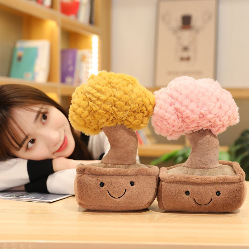 Cute Little Bonsai Tree Buddy Plushies - Kawaiies - Adorable - Cute - Plushies - Plush - Kawaii