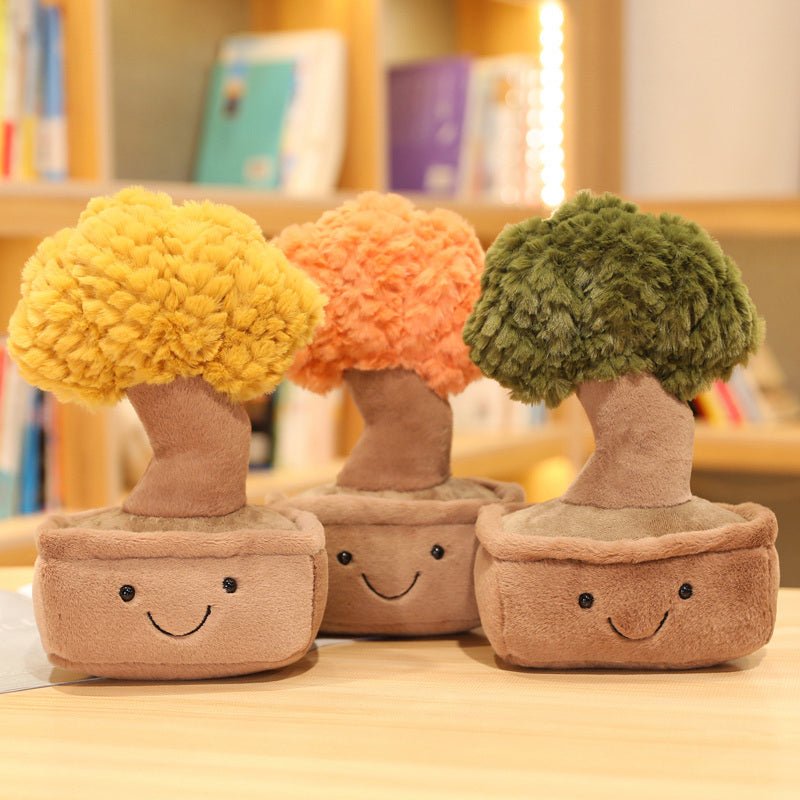 Cute Little Bonsai Tree Buddy Plushies - Kawaiies - Adorable - Cute - Plushies - Plush - Kawaii