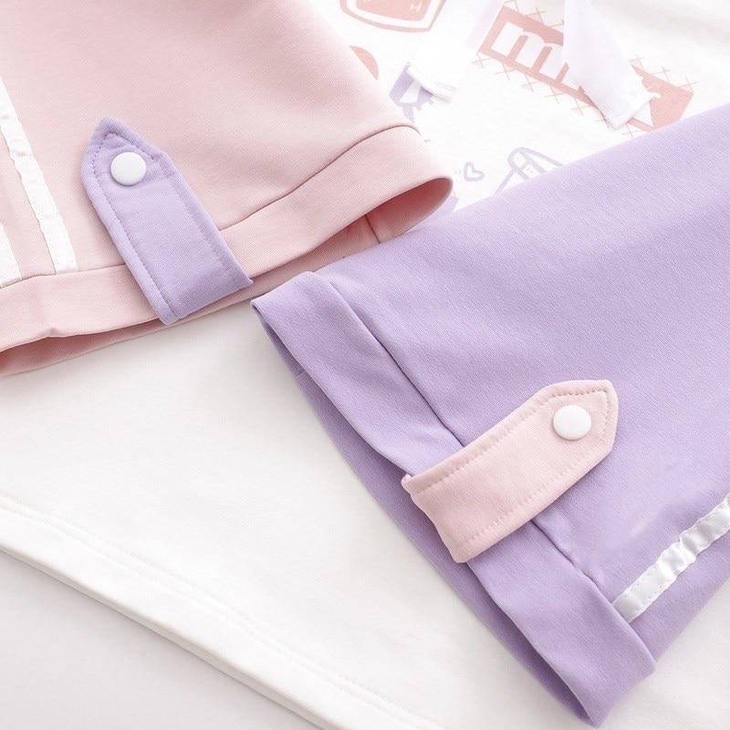 Cute 'Milk or Juice' Multicolored Hoodie - Kawaiies - Adorable - Cute - Plushies - Plush - Kawaii