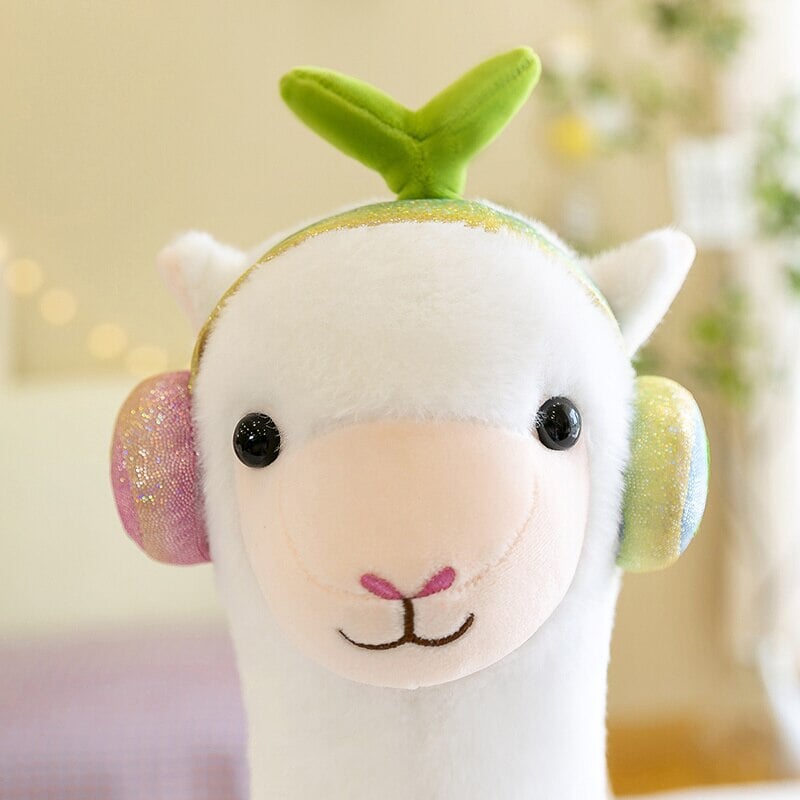 Cute Musical Alpaca Plushie - Kawaiies - Adorable - Cute - Plushies - Plush - Kawaii